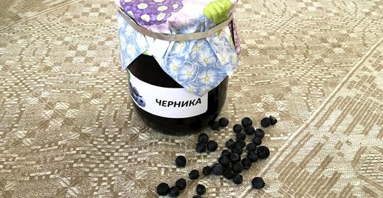 Варенье из черники пятиминутка