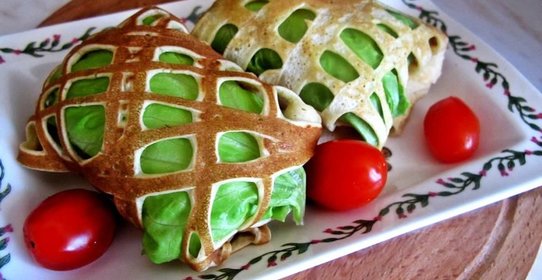 Ажурные блинчики