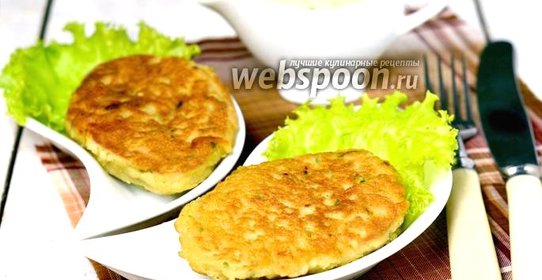 Оладьи из трески