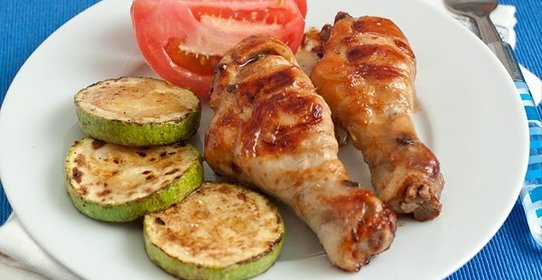 Курица в имбирно-медовом соусе