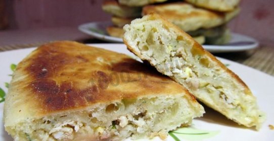Пирожки с курицей