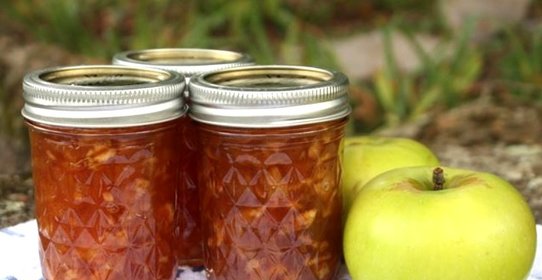 Варенье из яблок кусочками