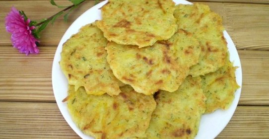 Драники из тыквы