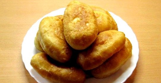 Жареные пирожки с картошкой