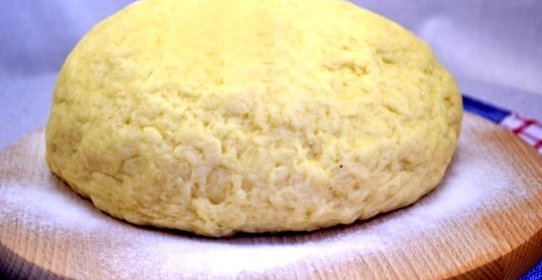 Тесто на твороге для пирожков