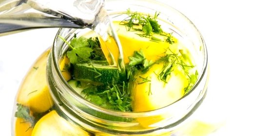 Цукини быстрого маринования
