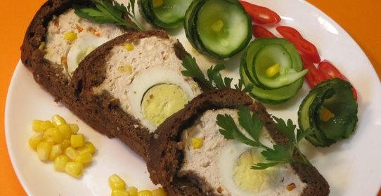 Террин Jinga в бородинском хлебе