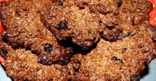 Овсяное печенье без муки