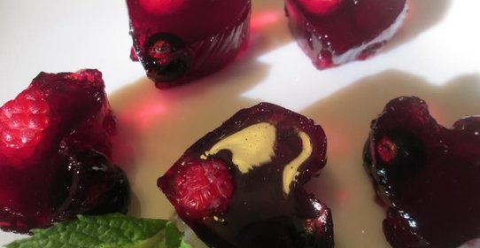 Коктейль из ликера в желе