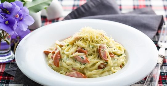 Спагетти АЛЯ КАРБОНАРА