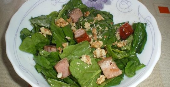 Салат из шпината (голландский)