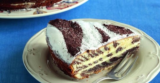 Торт «Зебра»