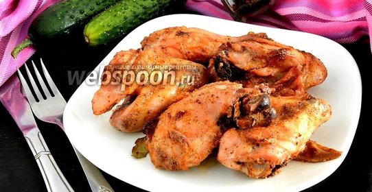 Курица, запечённая в греческом йогурте