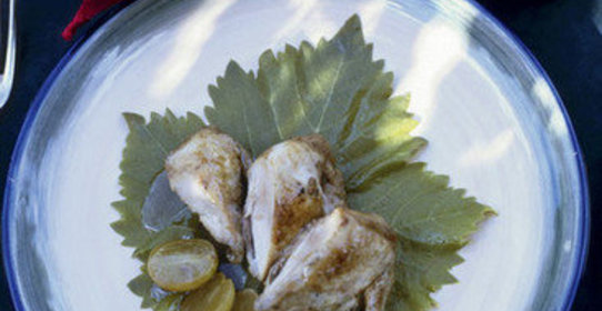 Перепелка с виноградом