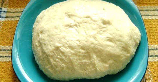 Тесто для пиццы на растительном масле