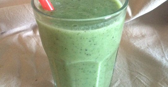 Ванильный смузи из киви и дыни