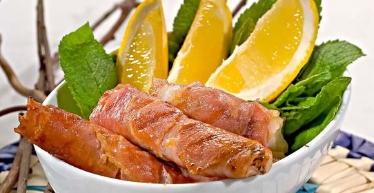 Рыбные трубочки