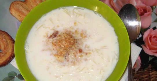 Молочная каша с вермишелью