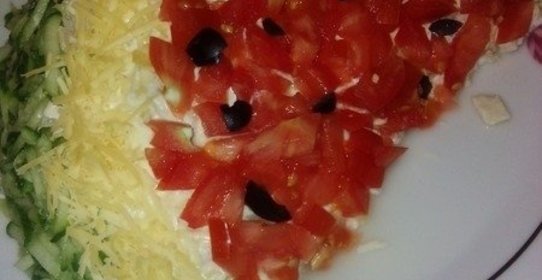 Салат «Арбузик»