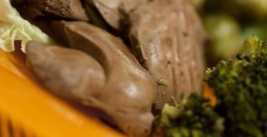 Куриная печень в лимонном маринаде