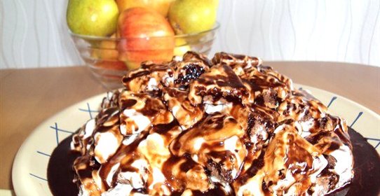 Торт бисквитный «Графские развалины»