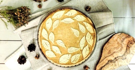 Пряный тыквенный пирог