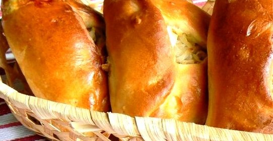 Расстегай с капустой и рыбой