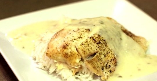 Рыба в сметанном соусе