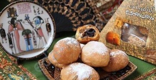 Восточное печенье с финиками и орехами