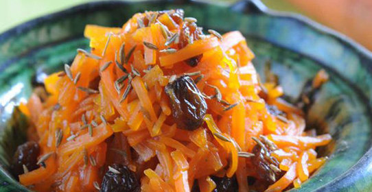 Тушеная морковь в апельсиновом соке