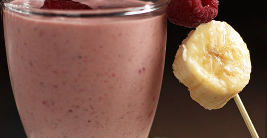 Молочный коктейль с бананом