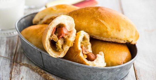 Пирожки с ревенем