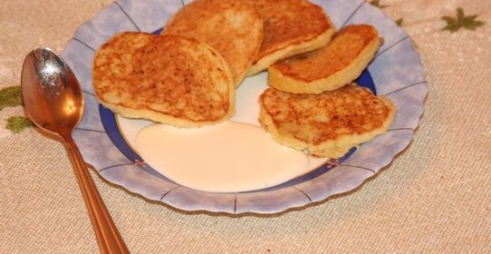 Кабачково-картофельные овощные оладьи