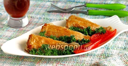 Рыба в вафлях «Рыбные хвостики»