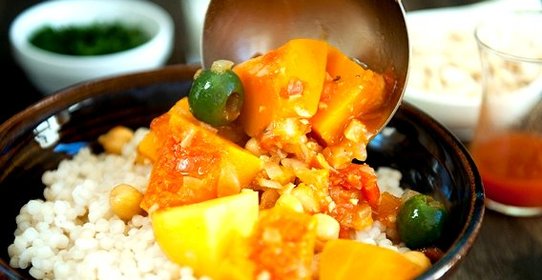 Рагу из тыквы с овощами