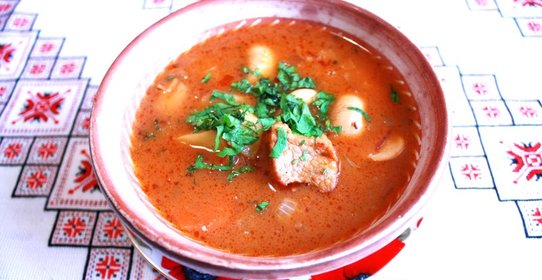 Чанахи со свининой