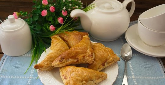 Пирожки с белыми грибами