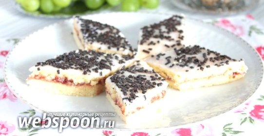 Малиновое печенье