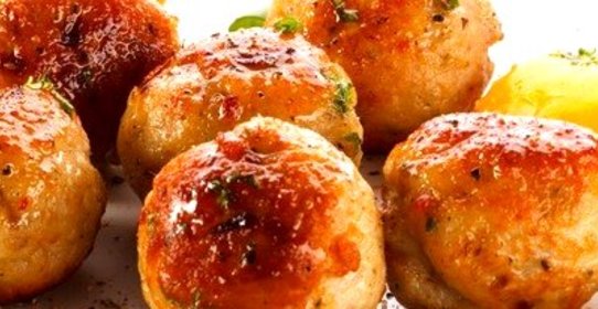 Котлеты с помидорами