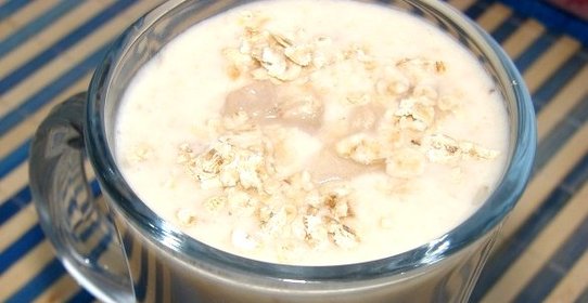 Смузи для похудения с овсянкой