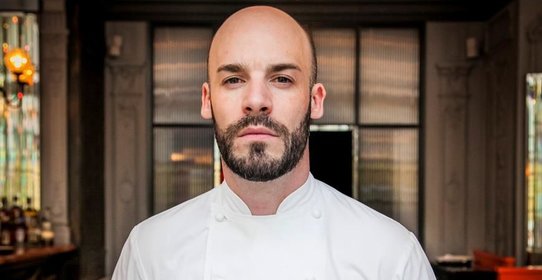 Блины из гречневой муки с рататуем и помидорами Черри конфи от Режиса Тригеля