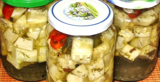 Маринованные кабачки на зиму без стерилизации