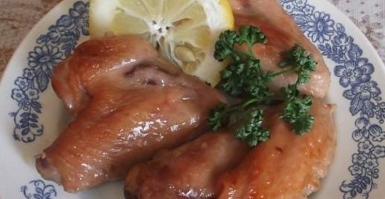 Куриные крылышки в соевом соусе