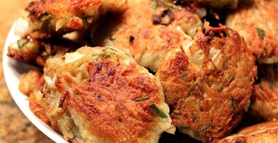 Постные драники