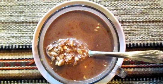 Овсянка в какао