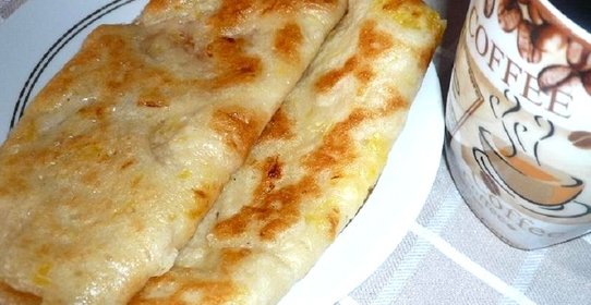 Дрожжевые блинчики с апельсином