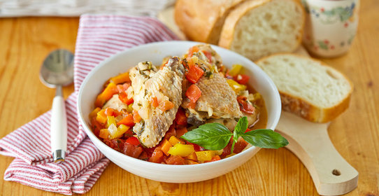 Курица каччиаторе