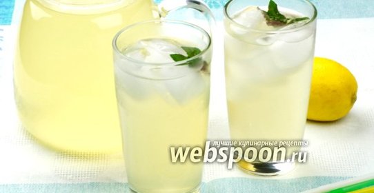 Домашний лимонад с мятой