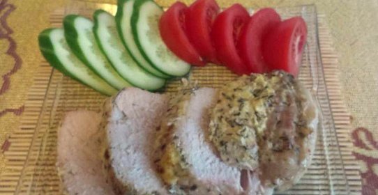 Корейка в сметано-соевом маринаде