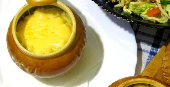 Пшенная каша в горшочках